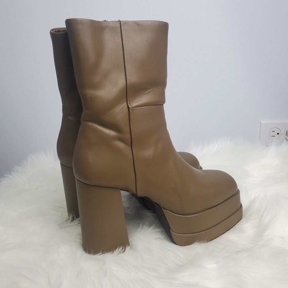 H&M Platform Heeled Boots